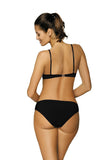 Stylish Two-Piece Swimsuit with Openwork Mesh Design