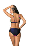 Juicy Colorful Two-Piece Swimsuit with Push-Up Cups