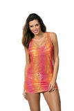 Delicate Semi-Sheer Openwork Tunic with Adjustable Fit