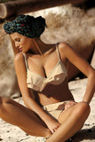 Charming Two-Piece Swimsuit with Flirty Ruffles