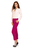 Elegant 7/8 Pants with Pockets - Chic & Comfortable Fit