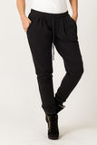 Fashionable Dark Grey Wide Hem Sweatpants
