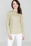 Elegant Snap Button Shirt with Cut-Out Back Design