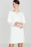 Elegant Long Sleeve Top with Mesh Insert Detail