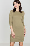 Chic Mini Dress with Deep Mesh Back Neckline