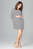 Geometric Pattern Dress for a Bold Fashion Statement