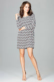 Geometric Pattern Dress for a Bold Fashion Statement