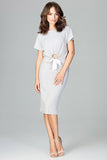 Chic Short Blouse and Fitted Skirt Set for Stylish Look