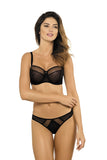Elegant Soft Cup Bra with Embroidery and Underwire Support