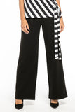 Black Flared Leg Trousers with Pockets for Any Occasion