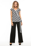 Black Flared Leg Trousers with Pockets for Any Occasion