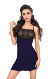 Lace Detail Nightie with Adjustable Straps and Soft Fit