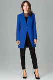 Colorful Long-Sleeved Jacket with Stylish Button Fastening