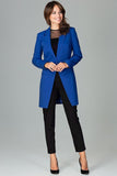 Colorful Long-Sleeved Jacket with Stylish Button Fastening