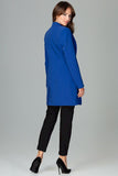 Colorful Long-Sleeved Jacket with Stylish Button Fastening