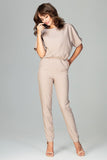 Elegant Kimono Sleeve Overalls for Work and Outings