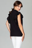 Frill Sleeve Loose Fit Classic Shirt for Every Occasion