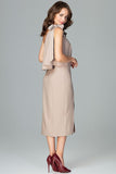 Sensual One-Shoulder Cocktail Dress with Thigh Slit