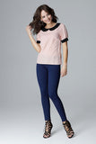 Elegant Short Sleeve Blouse with Collar for Every Occasion