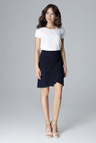 Elegant Mini Envelope Skirt for Effortless Style