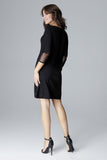 Elegant Mesh Insert Long Sleeve Top for Every Figure
