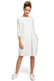 Feminine Loose Cut Everyday Dress with Pockets