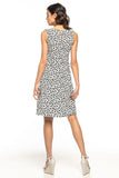 Elegant Floral Tie Dress for Summer Outings