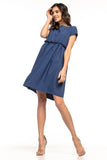 Charming Yoke Dress with Delicate Frill Detail