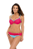 Sweet & Sexy Two-Piece Swimsuit with Push-Up Bra