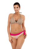 Chic Push-Up Swimsuit with Stylish Side Ties