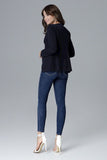 Sleek Slim Fit Jacket with Comfortable Lining and Pockets