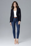 Sleek Slim Fit Jacket with Comfortable Lining and Pockets