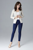 Sleek Slim Fit Jacket with Comfortable Lining and Pockets