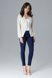 Sleek Slim Fit Jacket with Comfortable Lining and Pockets