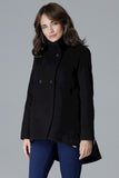 Fashionable Two-Button Jacket with Zippered Sleeves