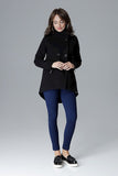 Fashionable Two-Button Jacket with Zippered Sleeves
