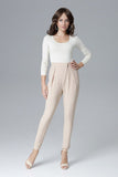 Elegant Loose-Cut Trousers with Impressive Creases