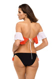 Cuban Style Two-Piece Beach Set with Tassel Details