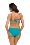 Cuban-Inspired One-Piece Monokini with Push-Up Design