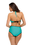 Trendy Push-Up Swimsuit with Stylish High Bottoms