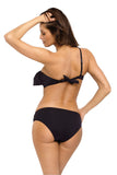 Trendy Latino Two-Piece Swimsuit with Ruffle Details