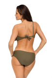 Trendy Two-Piece Swimsuit with Ruffle Detail and Cutouts