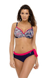 Elegant Two-Piece Swimsuit for D-G Cup Sizes