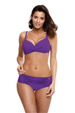 Elegant Two-Piece Swimsuit with Underwired Bra