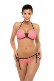 Stylish Push-Up Bikini Set with Adjustable Ties