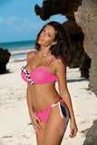 Charming Push-Up Swimsuit with Detachable Straps