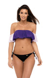 Cuban-Inspired Two-Piece Beach Set with Tassels
