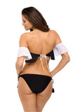 Cuban-Inspired Two-Piece Beach Set with Tassels