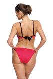Colorful Push-Up Swimsuit with Adjustable Straps