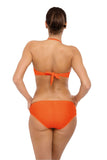Elegant Two-Piece Swimsuit with Jewelry Accents